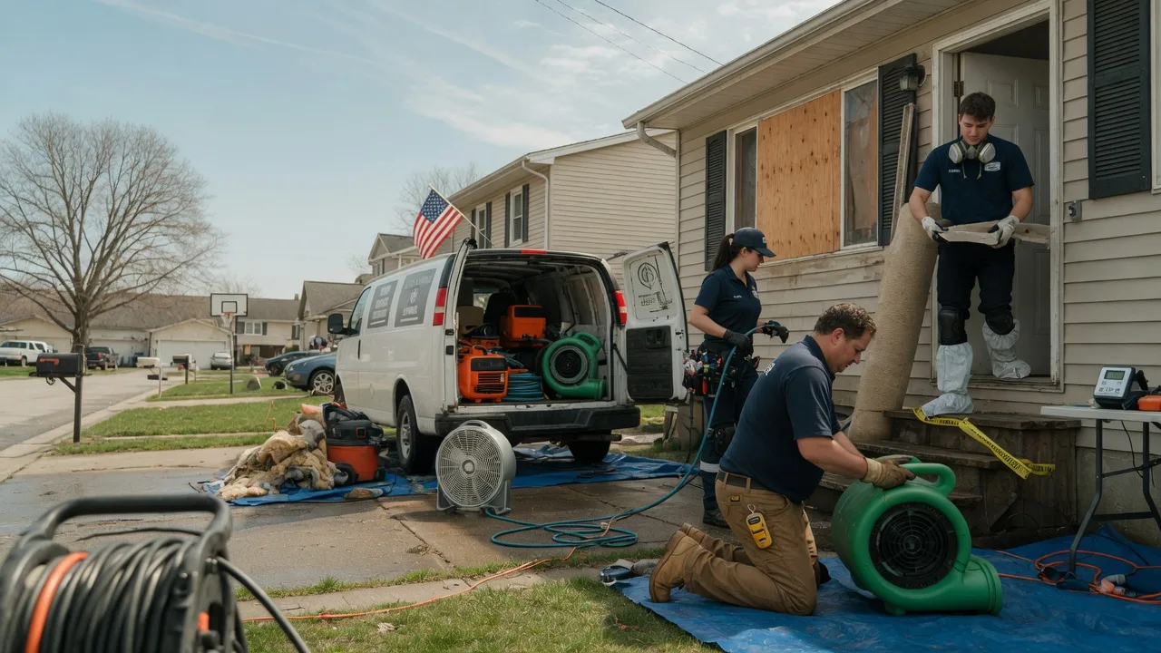 Water Damage Restoration in Drumright, OK near me